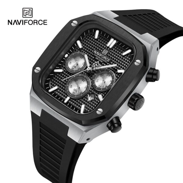 ساعت مچی مردانه نیوی فورس مدل NF 8037 S/B/B